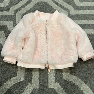 Cat & Jack Faux Fur Coat—Never worn